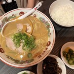 天下一品 - こってり並＆ライス