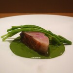 フィエルテ - 知床半島産 7日熟成 バラメヌケ/ほうれん草