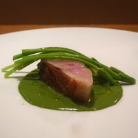 フィエルテ - 知床半島産 7日熟成 バラメヌケ/ほうれん草