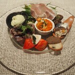 トラットリア・アルモ - 前菜盛り合わせ