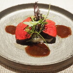 トラットリア・アルモ - 北海道 エゾ鹿 ロースのソテー