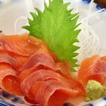 七宗遊園 - マスの刺身