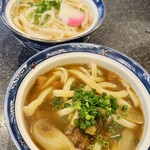 手打ちうどん 鶴丸 - 麺の太さもいい‼︎