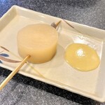手打ちうどん 鶴丸 - 辛子みそデビューしました