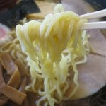 三宝軒 - ラーメンの麺