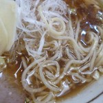 麺屋 一里 - 醤油ラーメン（麺）