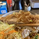 おおぐま食堂 - やっぱりレモンかけると旨さ倍増
