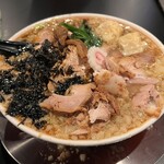 麺屋米 - 新関『ワンタン背脂拉麺　チャーシュー』