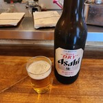 まるしん - 瓶ビール(大)・550円