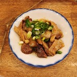 まるしん - 牛すじ煮・400円