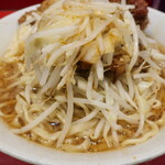 ラーメン二郎 - ヤサイ（そのまま）