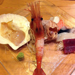 魚御殿 さわだ - お造り盛合わせ　1,980円