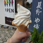 旧軽井澤珈琲 - 信州味噌ソフト