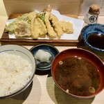 天ぷら小野 - 天ぷら定食