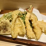 天ぷら小野 - 天ぷら定食