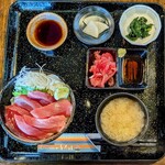 光る海 - マグロ丼ミニ
