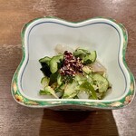 竹うち - サヨリ酢の物