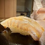 すし 良月 - 2025.5.  鮃昆布〆