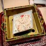 すし 良月 - 2025.5.  イバラガニモドキの蒸し鮨