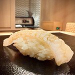 すし 良月 - 2025.5.  鮃のえんがわ