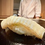 すし 良月 - 2025.5.  甘鰈のえんがわ