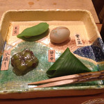 恵比寿　くろいわ - 今夜の和菓子