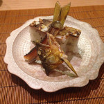 恵比寿　くろいわ - 鮎の寿司 うるか醬油