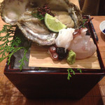 恵比寿　くろいわ - 岩牡蠣 コチ タコ