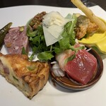 アンブレット - 前菜の盛り合わせ