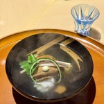 銀座 しのはら - 鮑のお椀