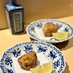 銀座 しのはら - フグの唐揚げ