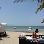 Beach Club Restaurant - 皆さんノンビリと寛いでいますよ♪