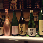 宝寿司分店 - 今宵の持ち込まれたお酒達