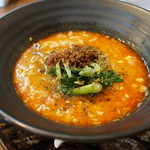 杏亭 - 四川麻辣(マーラー)担々麺(汁有り)