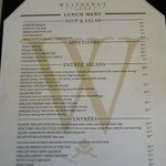 Wolfgang's Steakhouse by Wolfgang Zwiener - メニュー
