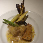 リストランテ サクラ - メインディッシュ・冨里産ダイヤモンドポークの白ワイン煮込み