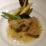 リストランテ サクラ - 冨里産ダイヤモンドポークの白ワイン煮込み
