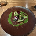 薪焼きび - 愛知ひまわり農場 野菜の新焼き サラダ仕立て