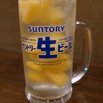 飲んべぇ食堂 らくだ屋 - 冷凍パインサワー