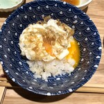 ビー玉スタンド - シメの玉天でご飯おかわり！