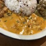 スパイスカレーandカフェ チカク - バタークリームチキンカレー