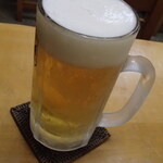 みさき庵 - 生ビール