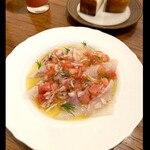 da Uma - 本日のカルパッチョは黒鯛〜　　byまみこまみこ