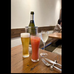 da Uma - スパークリングワイン　生ビール2  ブラッドオレンジ　　byまみこまみこ