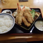 みさき庵 - フライ定食