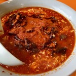 元祖ニュータンタンメン本舗 - 鬼辛セカンド　大盛　＋トッピングきくらげ