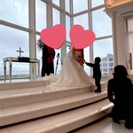 アートグレイスウエディングコースト - 上手に指輪を渡せました( ；꒳​；  )