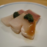 器楽亭 - 揚がり立ての鯨の畝