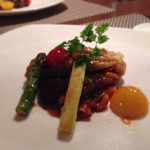 中国料理 竜苑 - 140822　赤城牛サーロインの辛子炒め