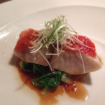 中国料理 竜苑 - 140822　金目鯛の蒸し物